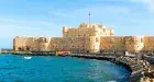  Qaitbay Citadel Alexandria — built on the site of the ancient Pharos Lighthouse